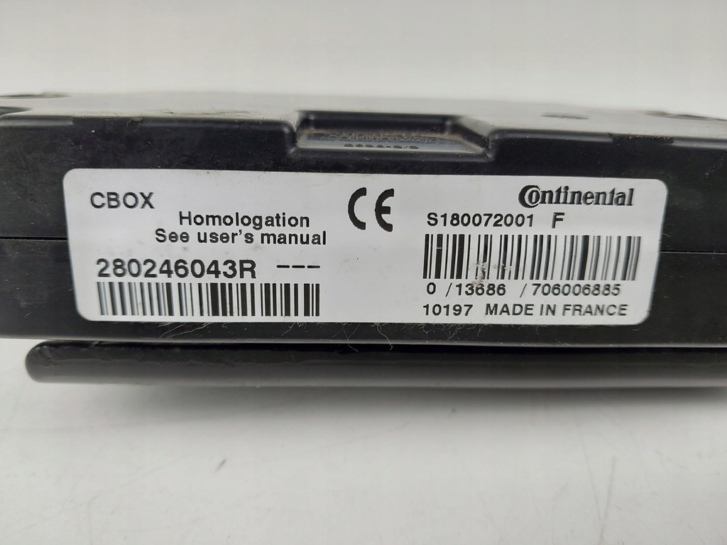 фото №4, Модуль блок керування cbox 280246043r renault grand scenic iii 1.9 dci