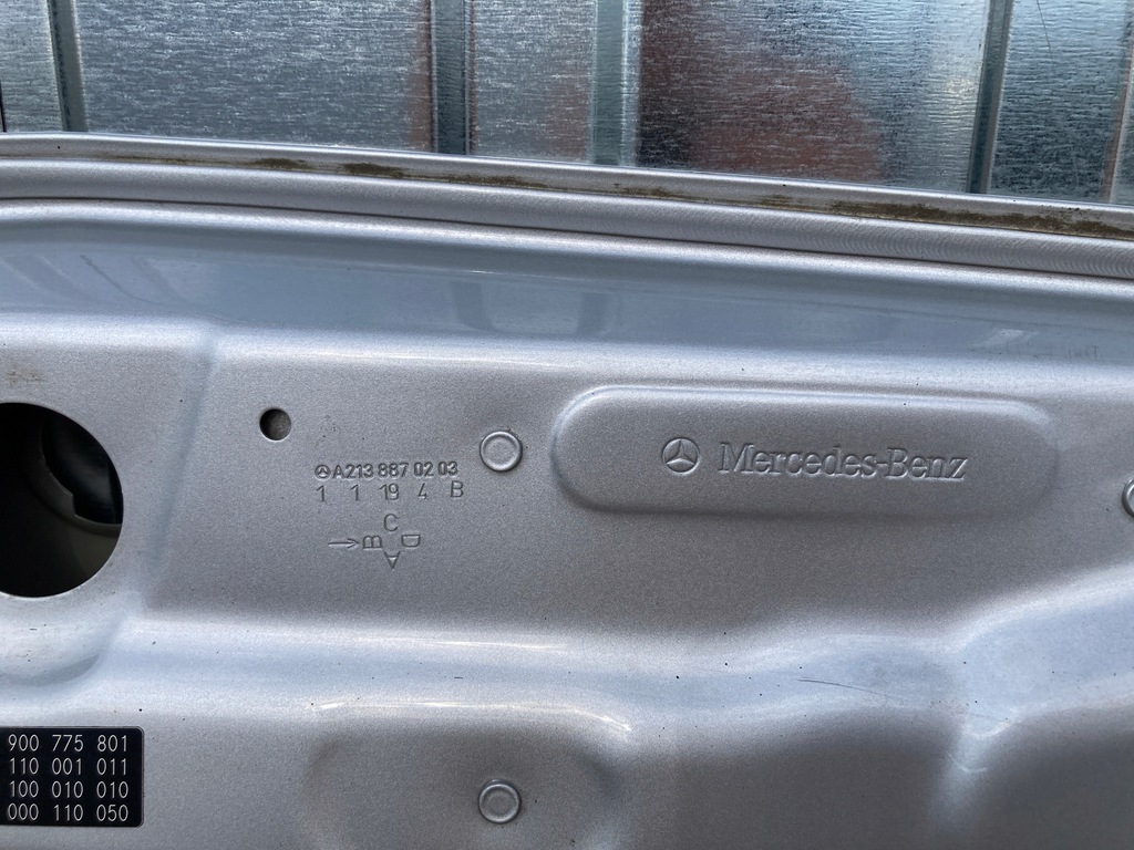 фото №12, Капот крышка двигателя mercedes e klasa w213 a213