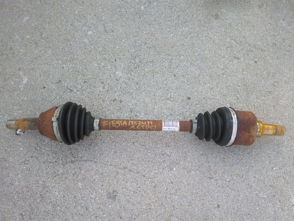 фото №1, Привідний вал ліва ford fiesta mk7 lift 1.6 tdci
