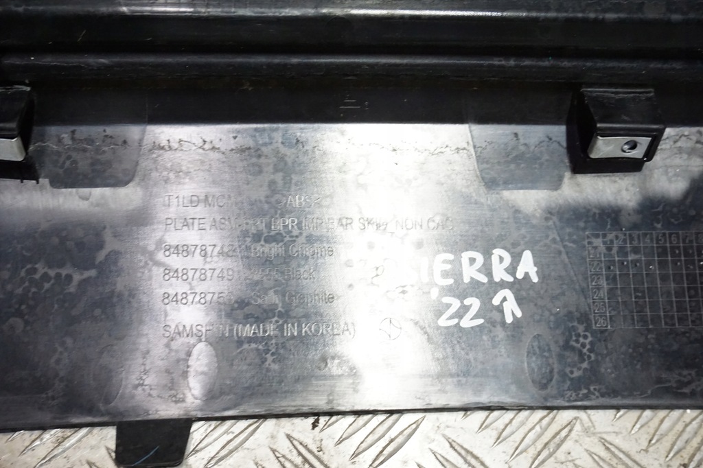 фото №10, Gmc sierra 1500 2022 - 2024 бампер перед нижній передній накладка спойлер usa