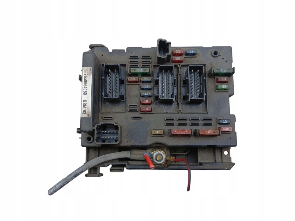 фото №1, Коробка запобіжників модуль bsm peugeot 307 9650664080