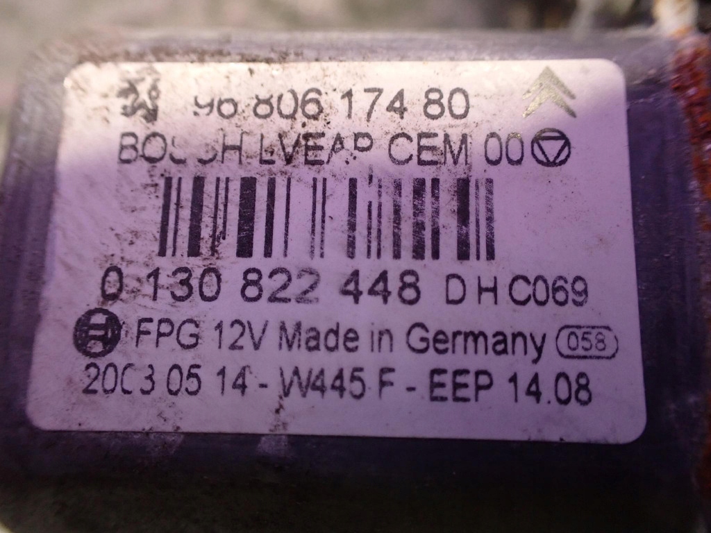 фото №5, Peugeot 308 i t7 kombi підйомник скло задня правий 9680617480 0130822448