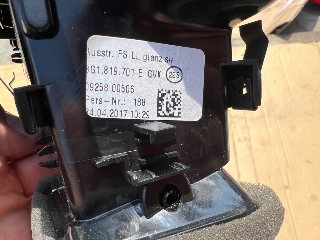 фото №9, Vw arteon passat b8 решётка обдув левая оригинал