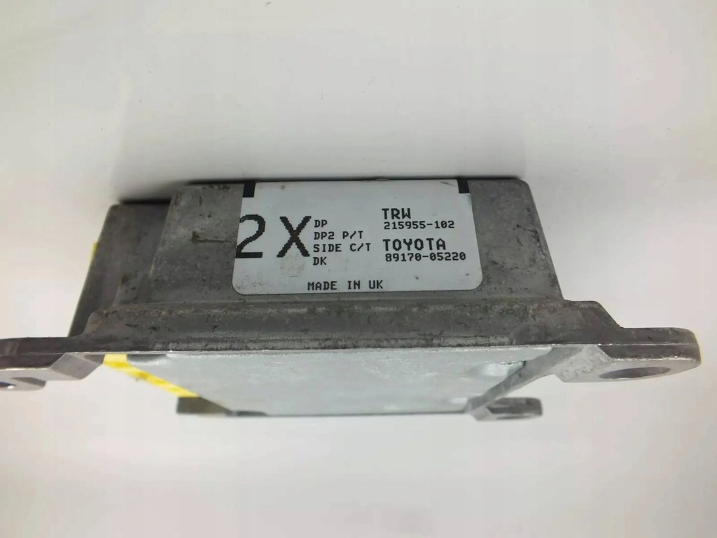 фото №7, Toyota avensis t250 2008 блок управления / модуль подушка безопасности