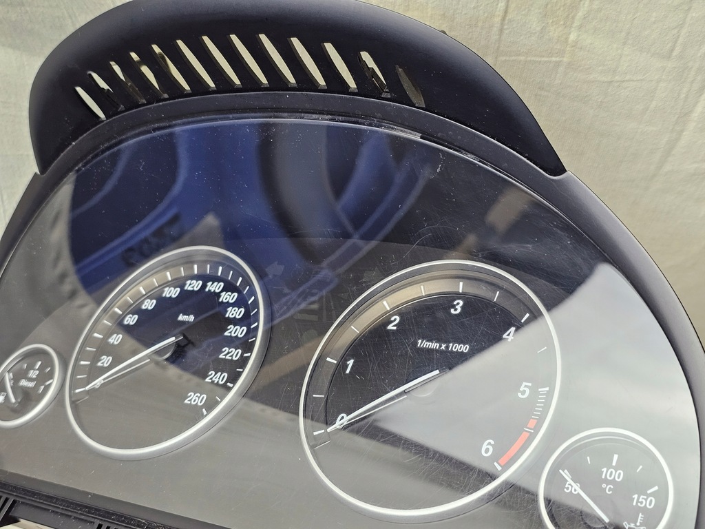 фото №5, Приборная панель приборы счетчик bmw f10 f11 f25 europa 9291414