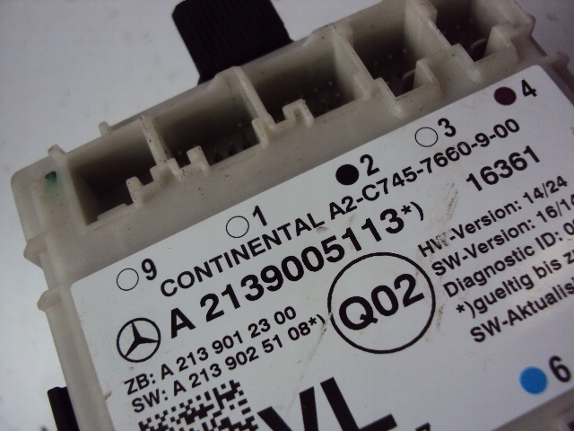 фото №3, Модуль двері mercedes e-klasa w213 2016-