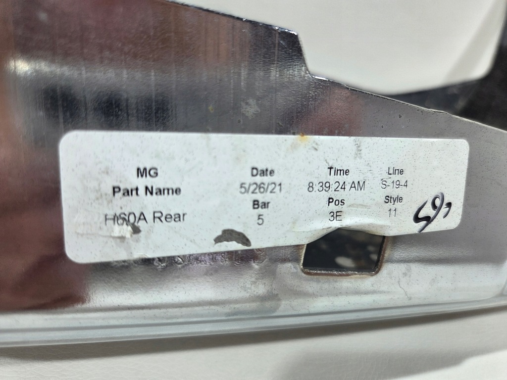 фото №11, Nissan navara бампер правый задняя 850304kj0a уголок bok задний np300 d23