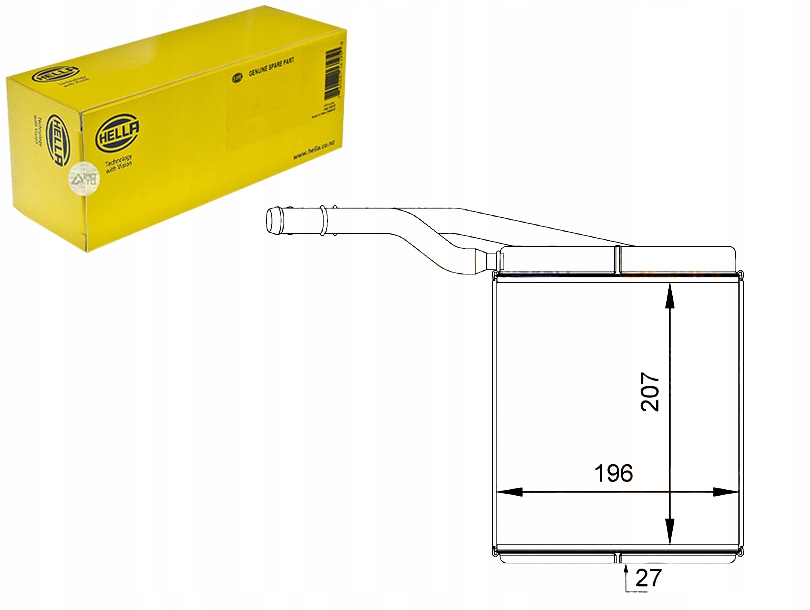 фото №1, Hella отопитель ford focus transit