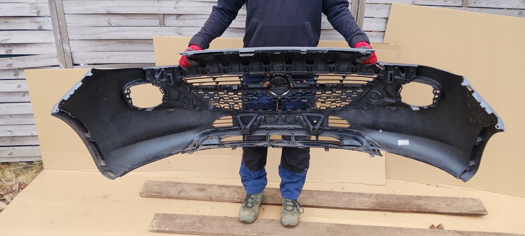 Бампер перед передній opel adam 13-18rok turbo s 39001001 13355289 оригінал Оригінал