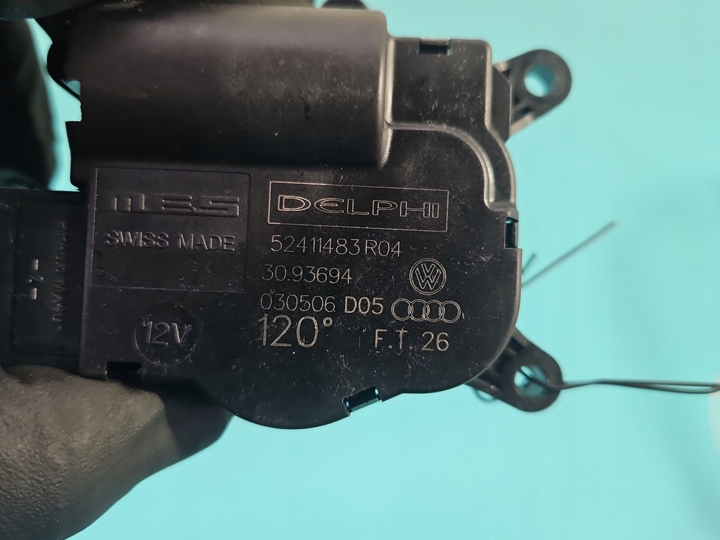 фото №7, Моторчик обдув обігрівача audi q7 i 4l 52411483r04