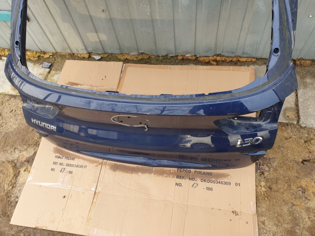 фото №7, Hyundai i30 iii kombi 2018- кришка багажника задня задня