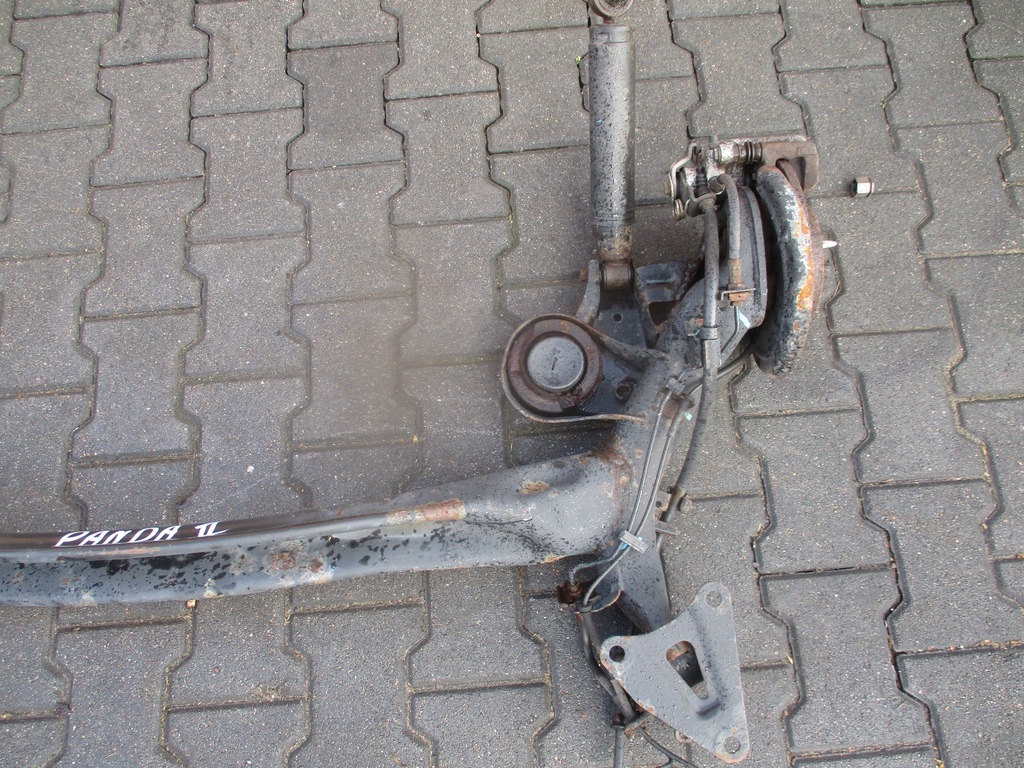 фото №6, Oś балка підвіска задня задні підрамник задня задній fiat panda iii 4x4 cross