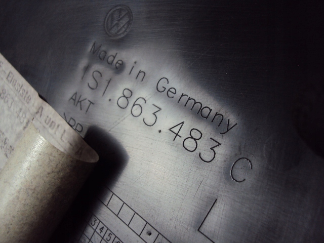 фото №5, Защита порог volkswagen оригинальный номер 1s1863483c