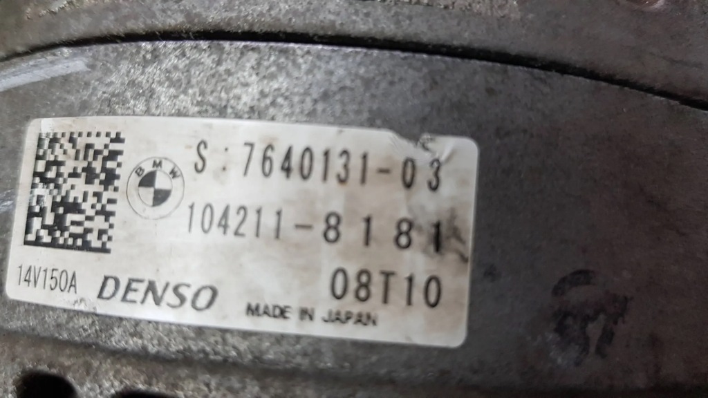 Генератор 7649131 bmw f25 f39 b47 mini cooper f55 f56 f57 2.0d в Украине