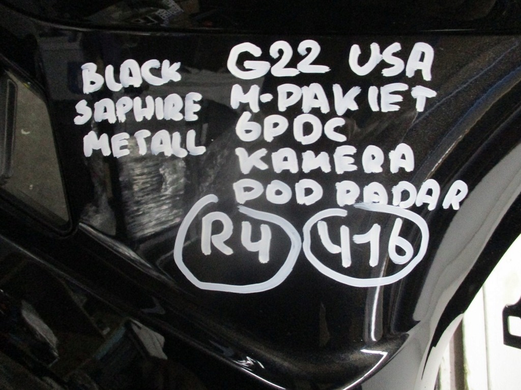 фото №12, Бампер bmw 4 g22 g23 usa m-pakiet камера 6 pdc pod радар передний