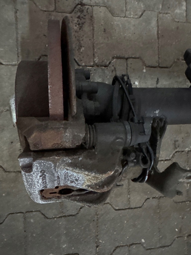 Балка задняя с редуктор iveco daily 6th gen 46393053 Недорого