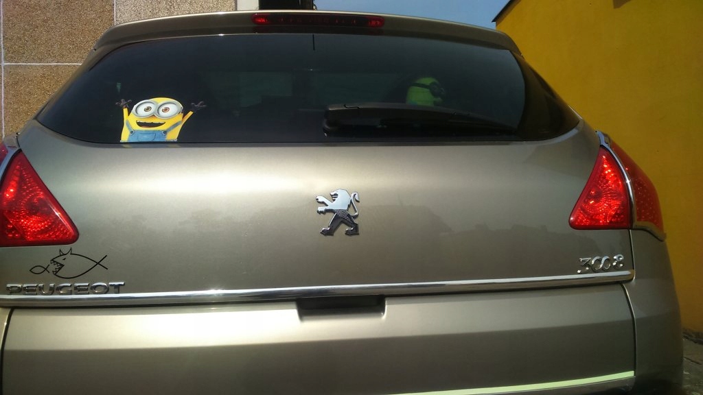 фото №14, Peugeot 3008 09- молдинг хром хромована na кришка