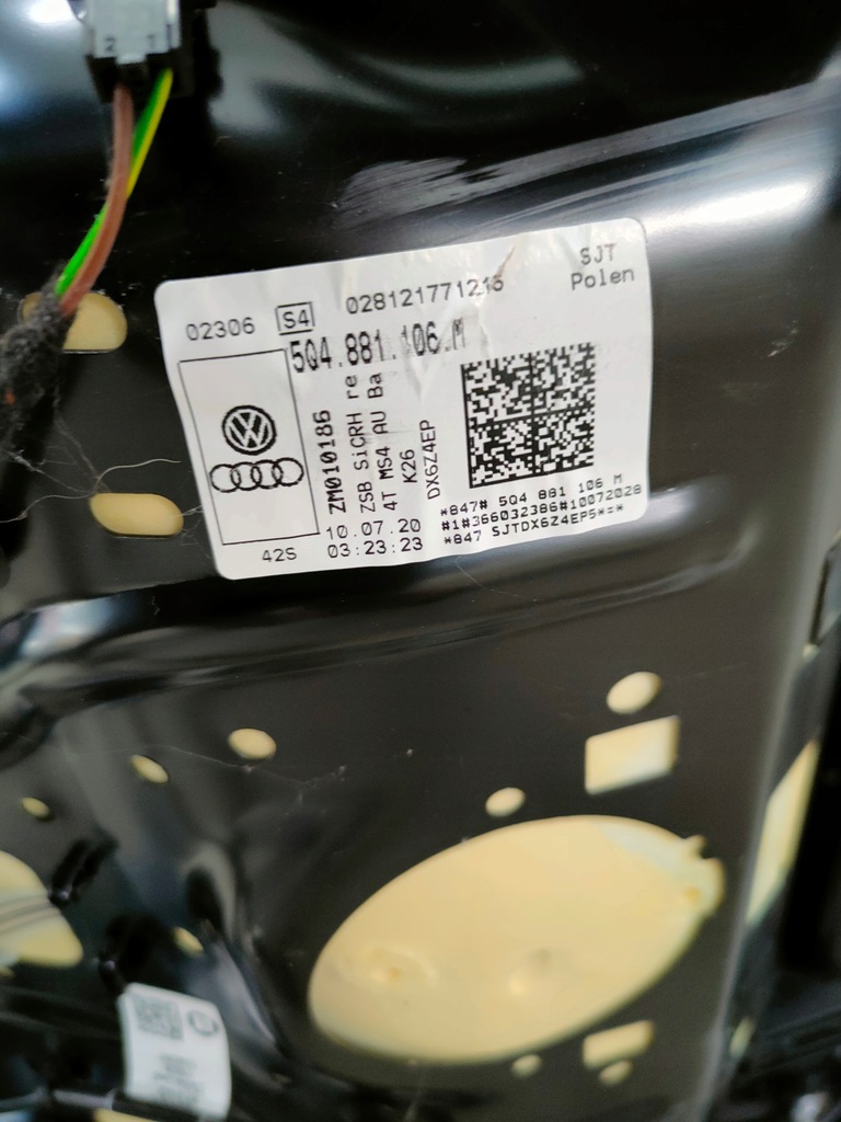 фото №7, Vw passat b8 каркас сидіння правий перед передній рама 5q4881106m