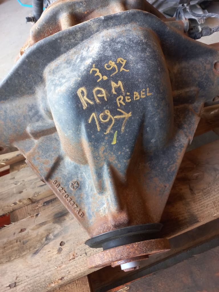 фото №13, Ram v 19- подвеска амортизатор мост задняя 3.92 usa