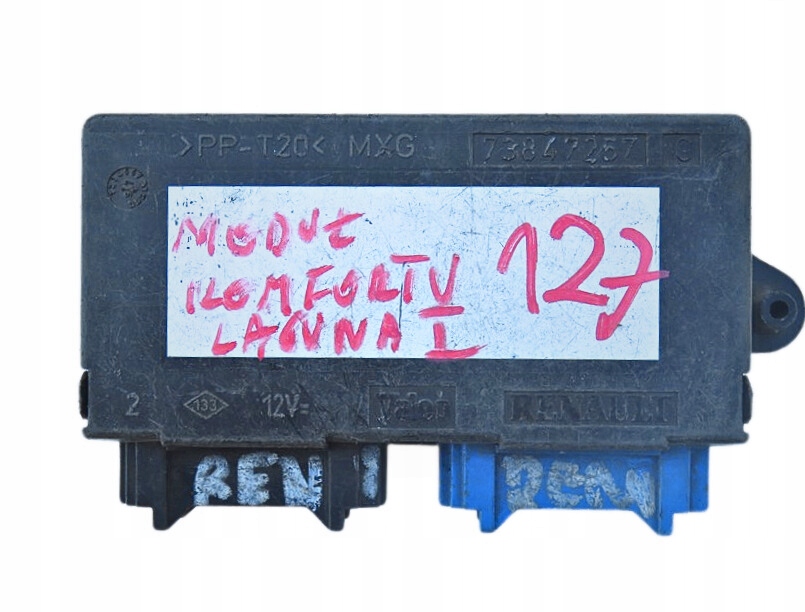 фото №1, Модуль комфорта оригинальный номер renault 73847257c