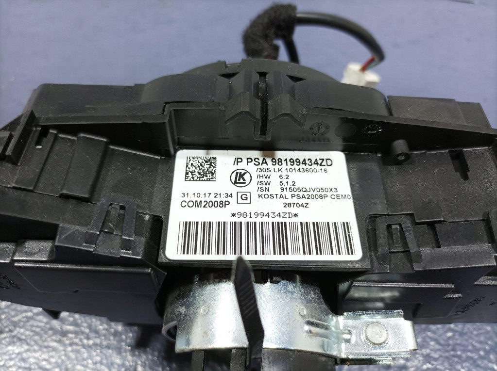 фото №5, Citroen ds4 i lift переключатель комбинированный лента переключатели 98199434zd