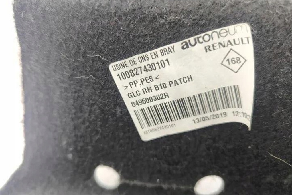 фото №10, Левая обивка багажника renault zoe bfm_ 849515600r electric 2019