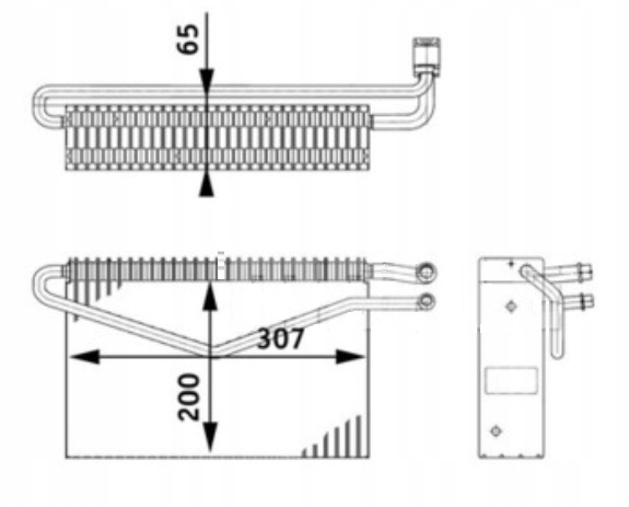 фото №7, Испаритель кондиционера mercedes actros 1996 -