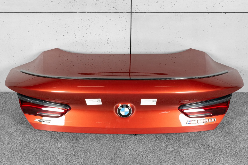 фото №10, Bmw 8 g15 крышка багажника багажника спойлер бампер задняя задний карбон лампы задние eu
