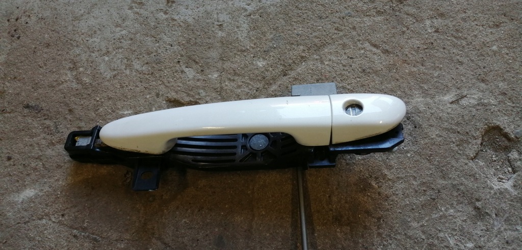 фото №1, Mazda 2 07-14 ручка ліва передня euro білий perł