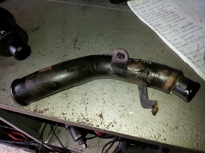 фото №1, Mondeo mk3 tdci - труба интеркулер 1s7q6c640ak