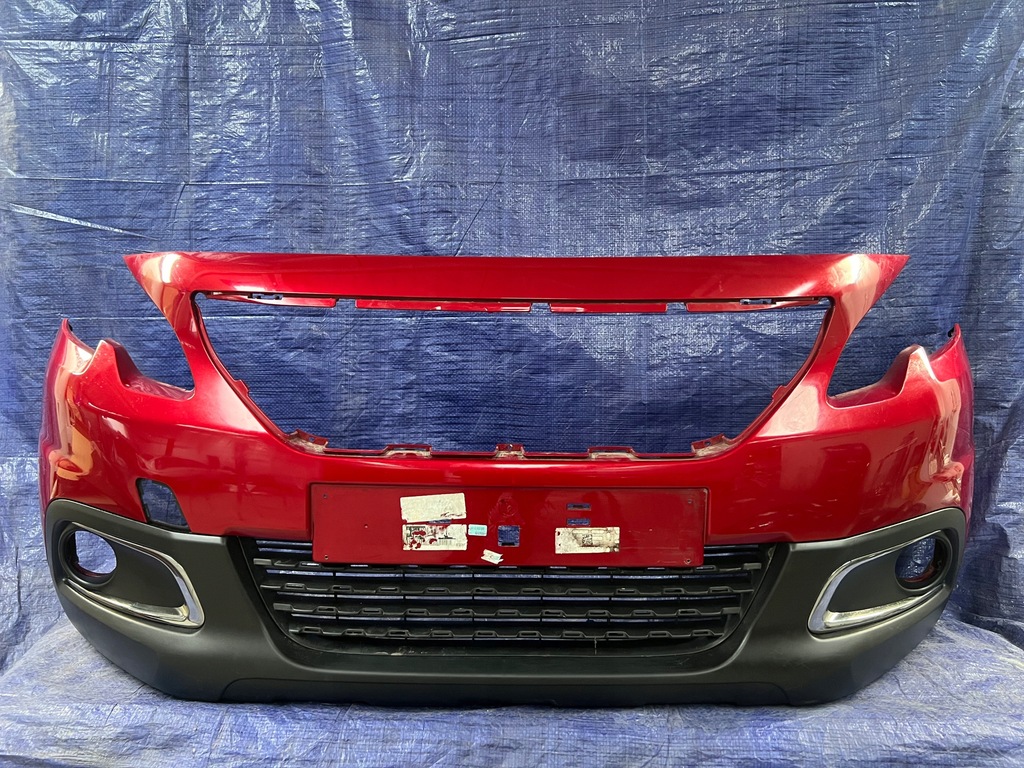 фото №1, Peugeot 2008 lift 16- бампер передний