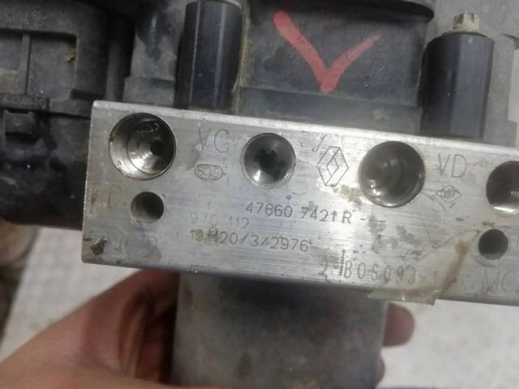 фото №3, Насос abs renault clio v 0265956794 captur ii