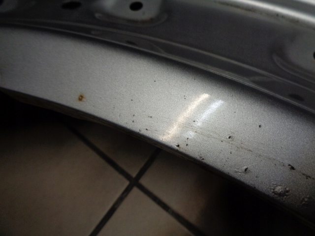 фото №8, Крыло левый перед ford tourneo connect 03-06 серебристый