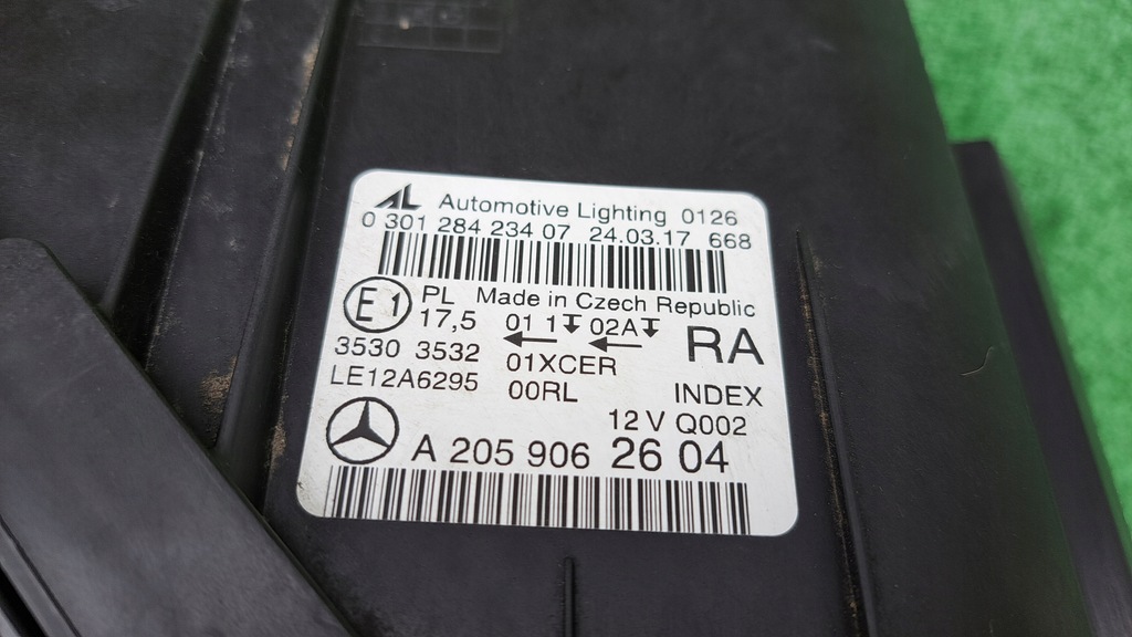 фото №5, Mercedes c-klasa w205 full led лампа передняя