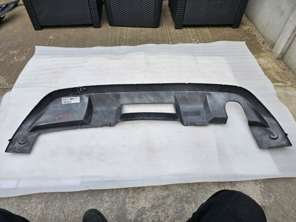 фото №8, Audi q2 накладка спойлер бампера заднего задняя 81a807521h