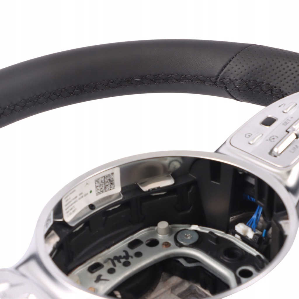 фото №12, Mercedes c118 w177 воздуховод nowa czarna кожа лепестки переключения мультифункция