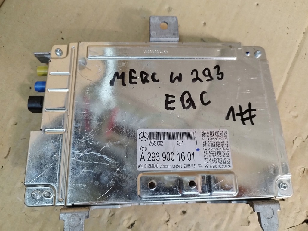 фото №1, Модуль блок керування mercedes w293 eqc a2939001601