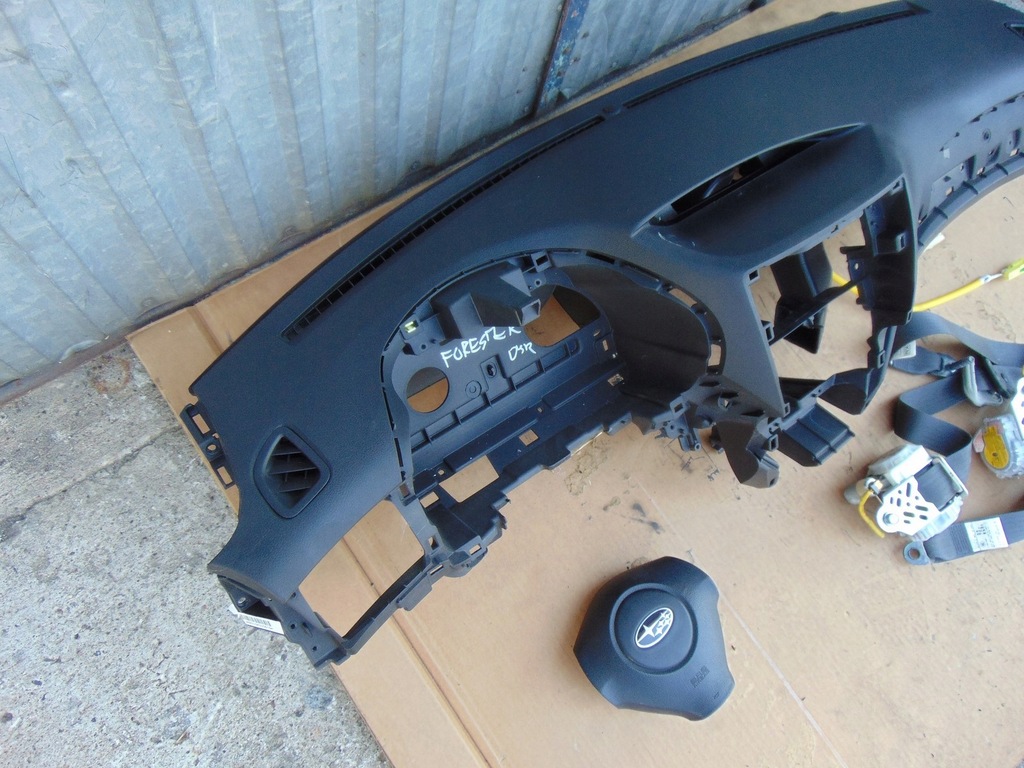 фото №6, Консоль подушки безопасности подушка безопасности subaru forester iii orygin