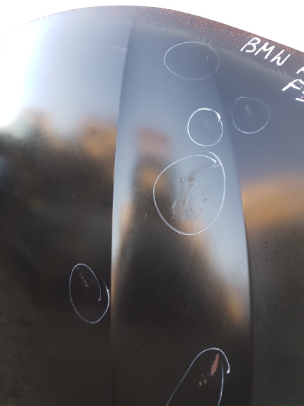 фото №4, Mercedes w204 c-klasa 07r- капот