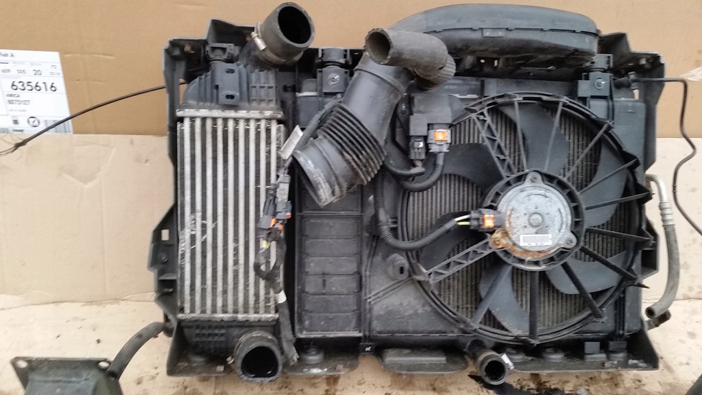 фото №13, Citroen c5 ii lift 2.0 hdi pas передній радіатор