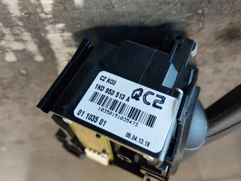 фото №6, Рычаг / переключатель поворотники volkswagen touran i 1k0953513a