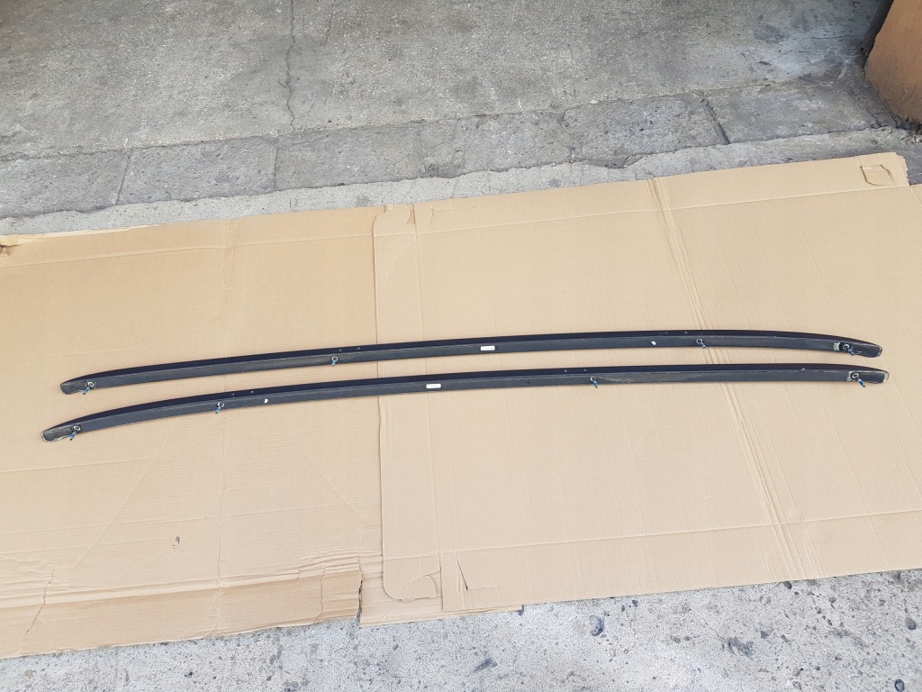 Комплект рейлингов кровельные / audi a6 c6 универсал - avant / чёрные матовый Киев