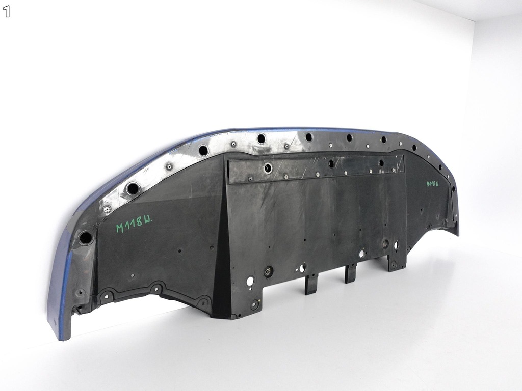 фото №2, Nissan gtr gt-r r35 08- плита защита спойлер w бампер перед