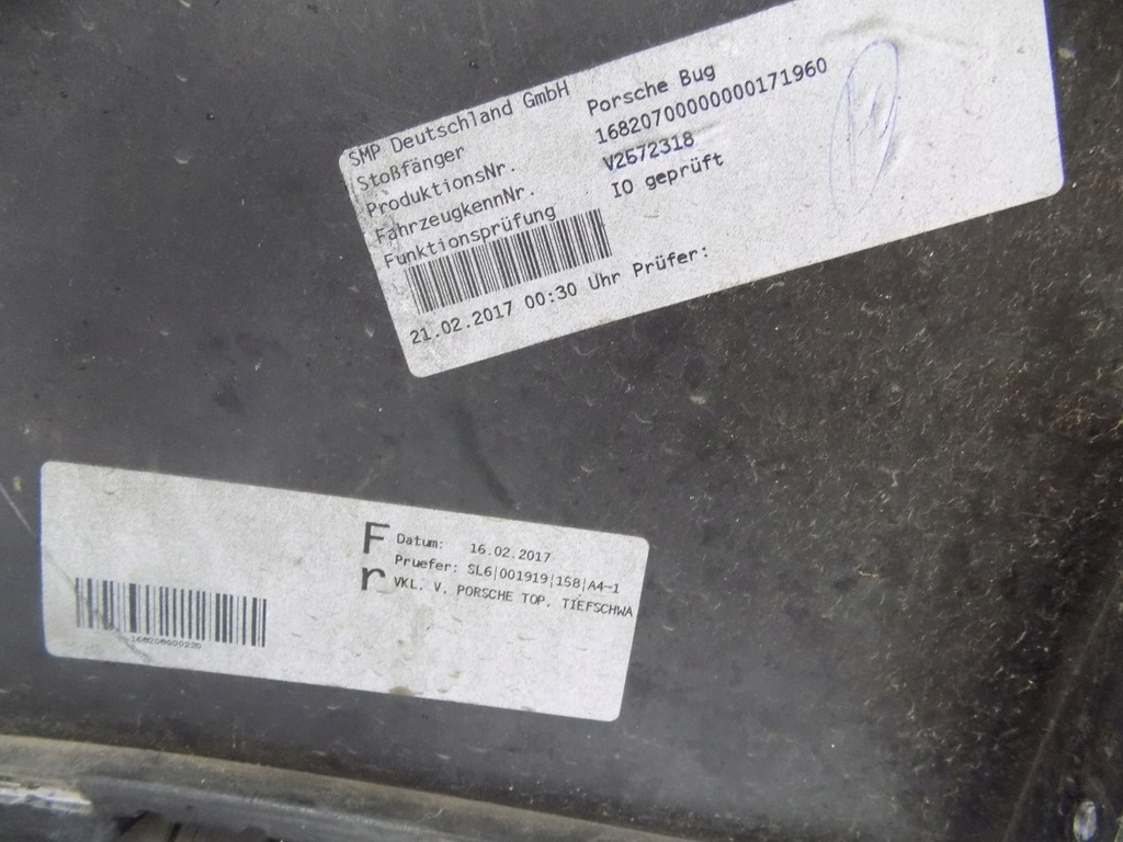 фото №7, Бампер перед передній porsche 911 991 turbo s lift