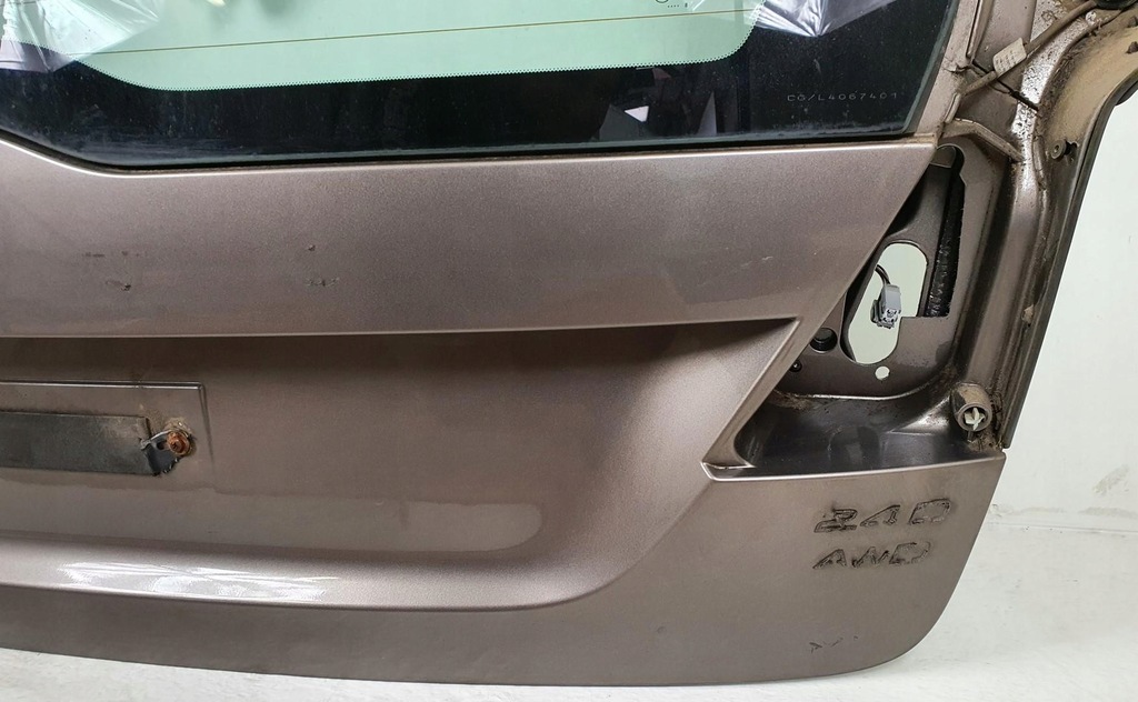 фото №5, Крышка багажника багажника стекло 472 volvo xc70 ii