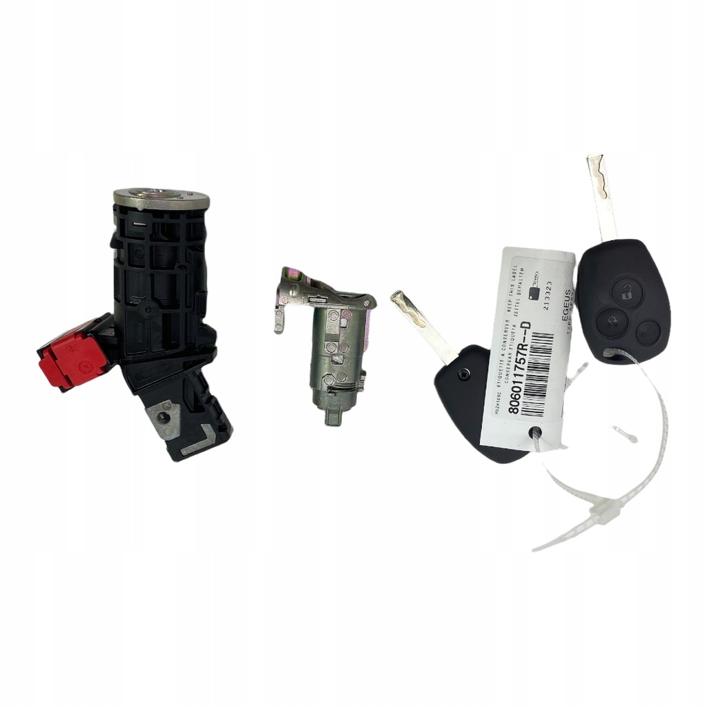 фото №9, Nowa оригінальний номер замок запалювання ключі trafic iii master iii kangoo ii clio iii modus