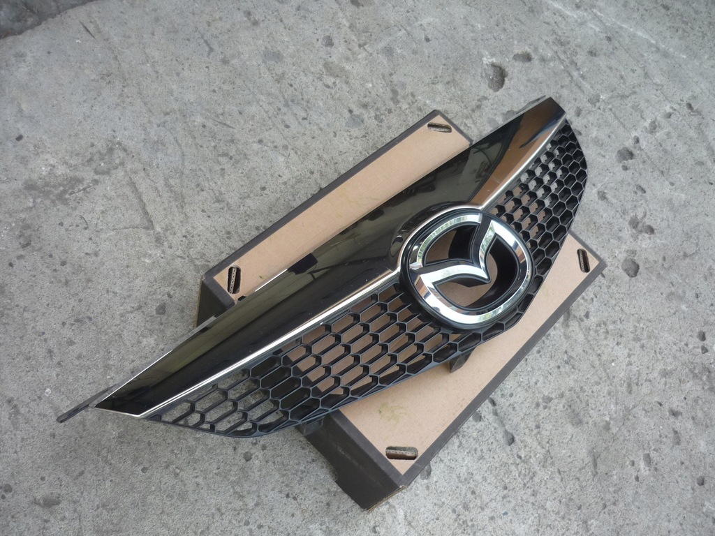 фото №13, Решітка радіатора передня / mazda 6 vi i 1 gg gy - lift - 2005-2008 / bardzo ładna