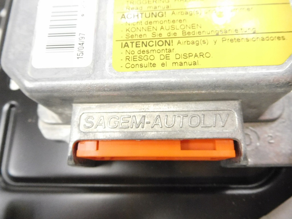 фото №7, Модуль подушка безопасности renault clio i lift 7700414214