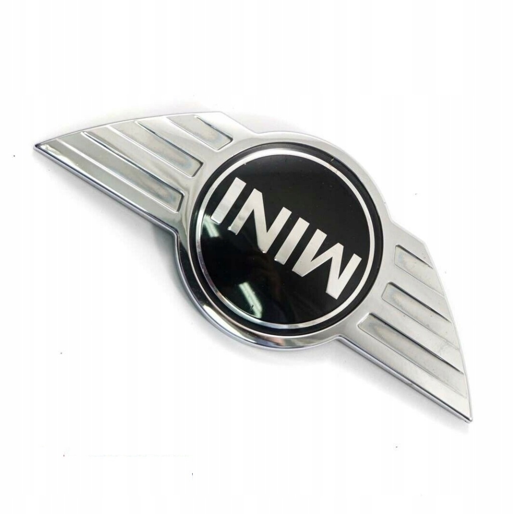 Mini r60 r61 logo надпис емблема хром перед 9811725 Оригінал