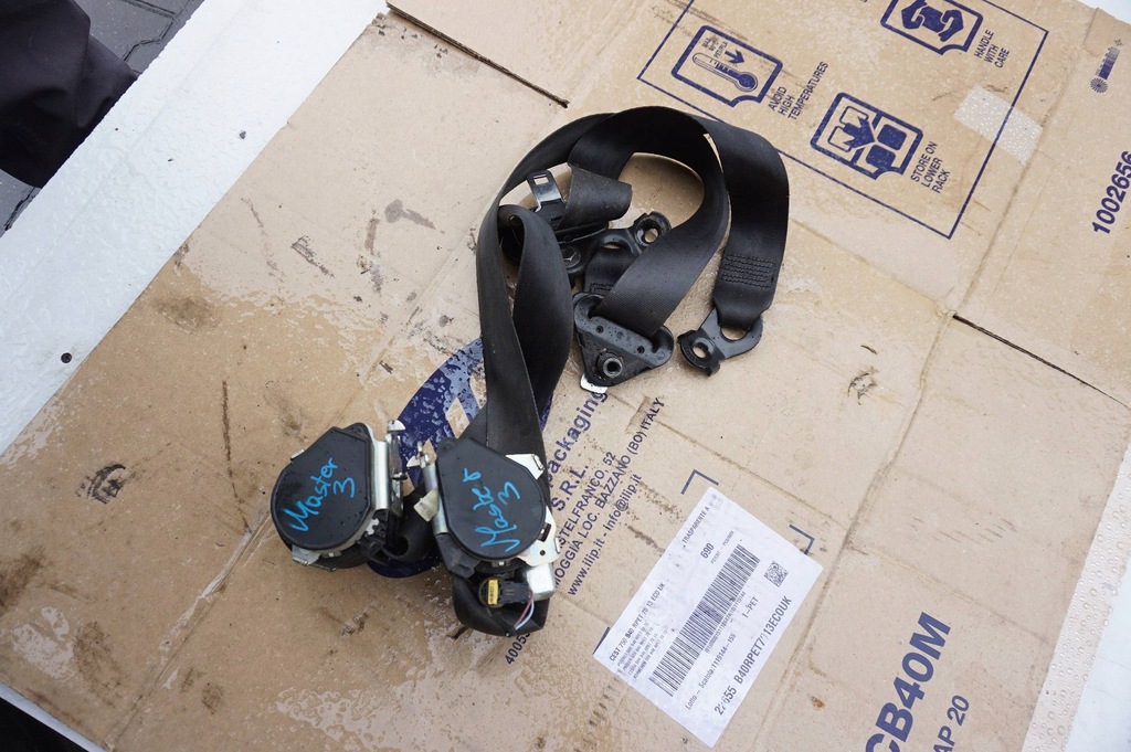 фото №1, Ремені натягувачі 2 штуки renault master 3 iii